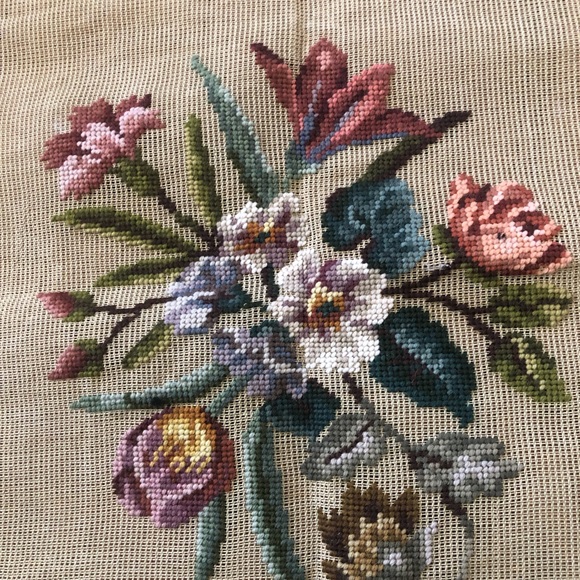 Other Vintage Unfinished Needlepoint Poshmark